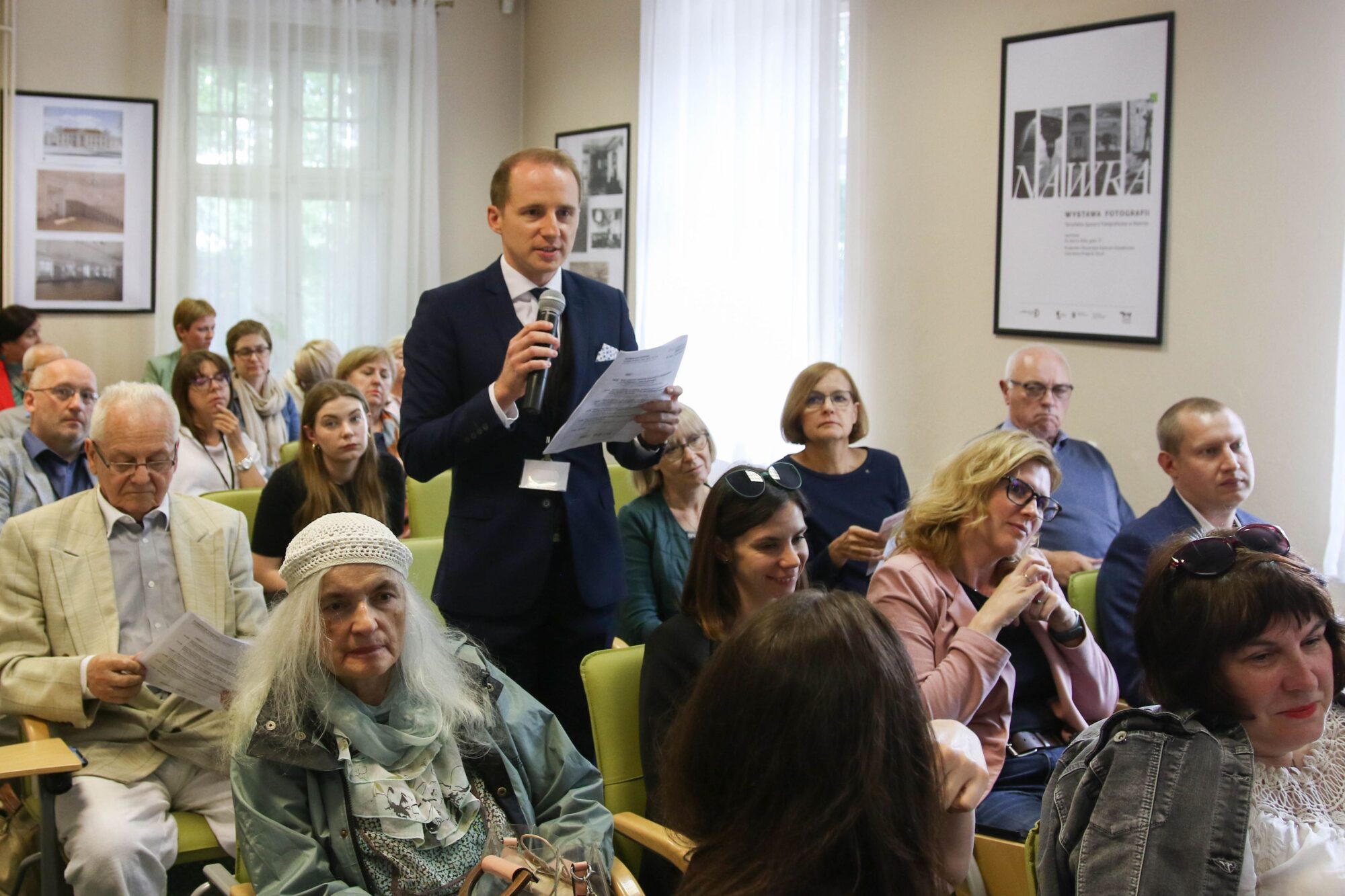 Zdjęcie wykonane podczas konferencji "Życie codzienne ziemanek..."