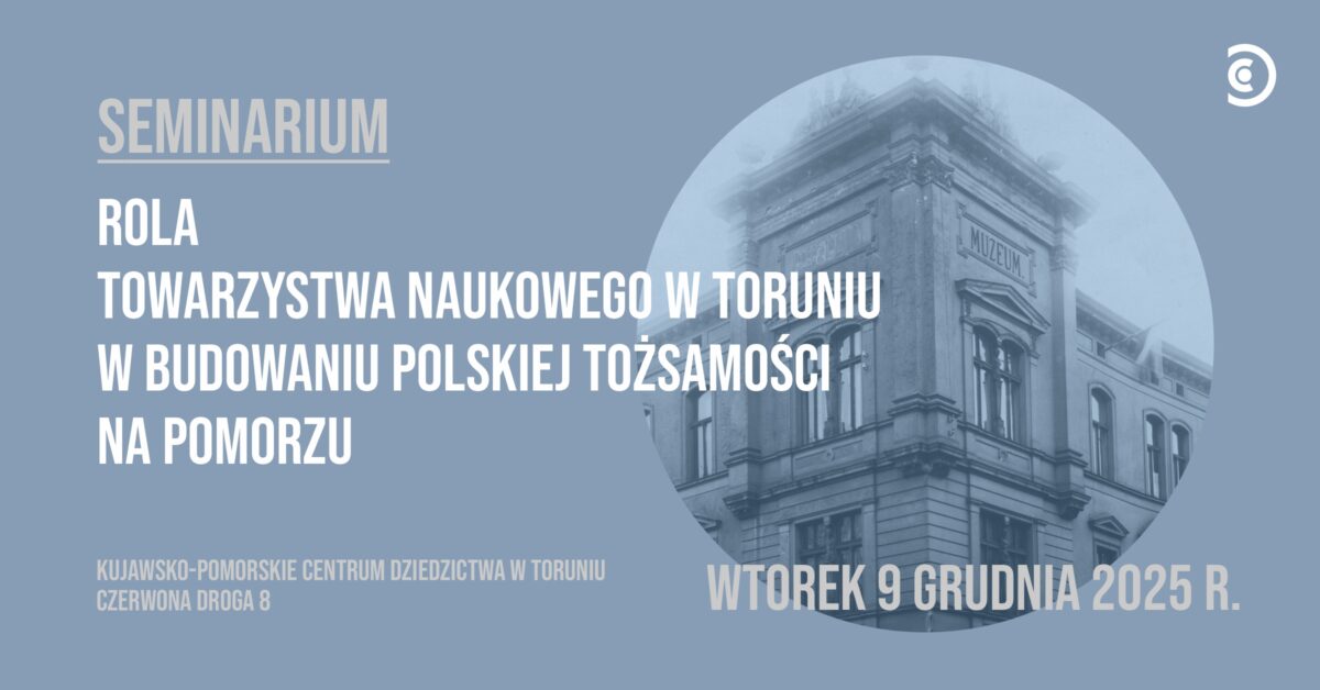 Grafika promująca seminarium o TNT w Toruniu
