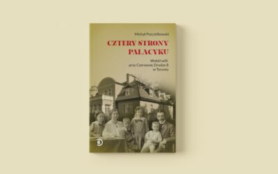 Grafika ilustrująca okładkę książki Cztery strony pałacyku