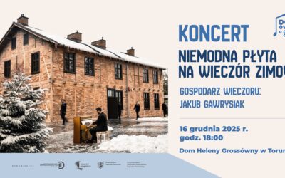Grafika promująca koncert w ramach cyklu Domówka u Grossówny