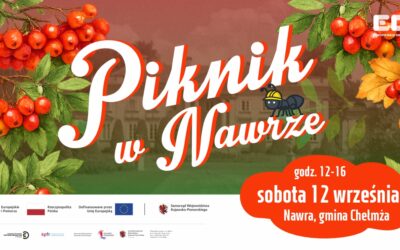 Grafika promująca Piknik w Nawrze